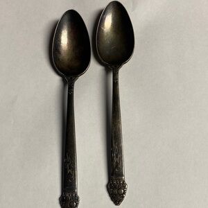 Elegant Silver Spoons
